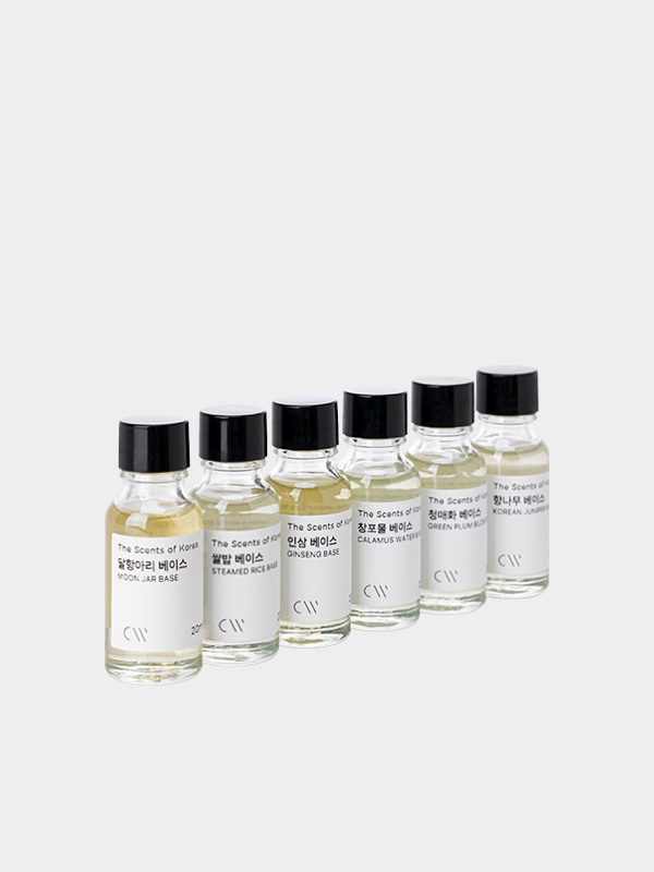 한국의 향 신규 6종 퍼퓨머리 블렌딩 키트 (20ml x 6종)