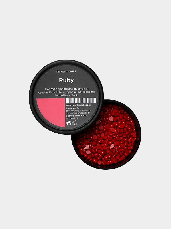 Ruby Pigment Chips